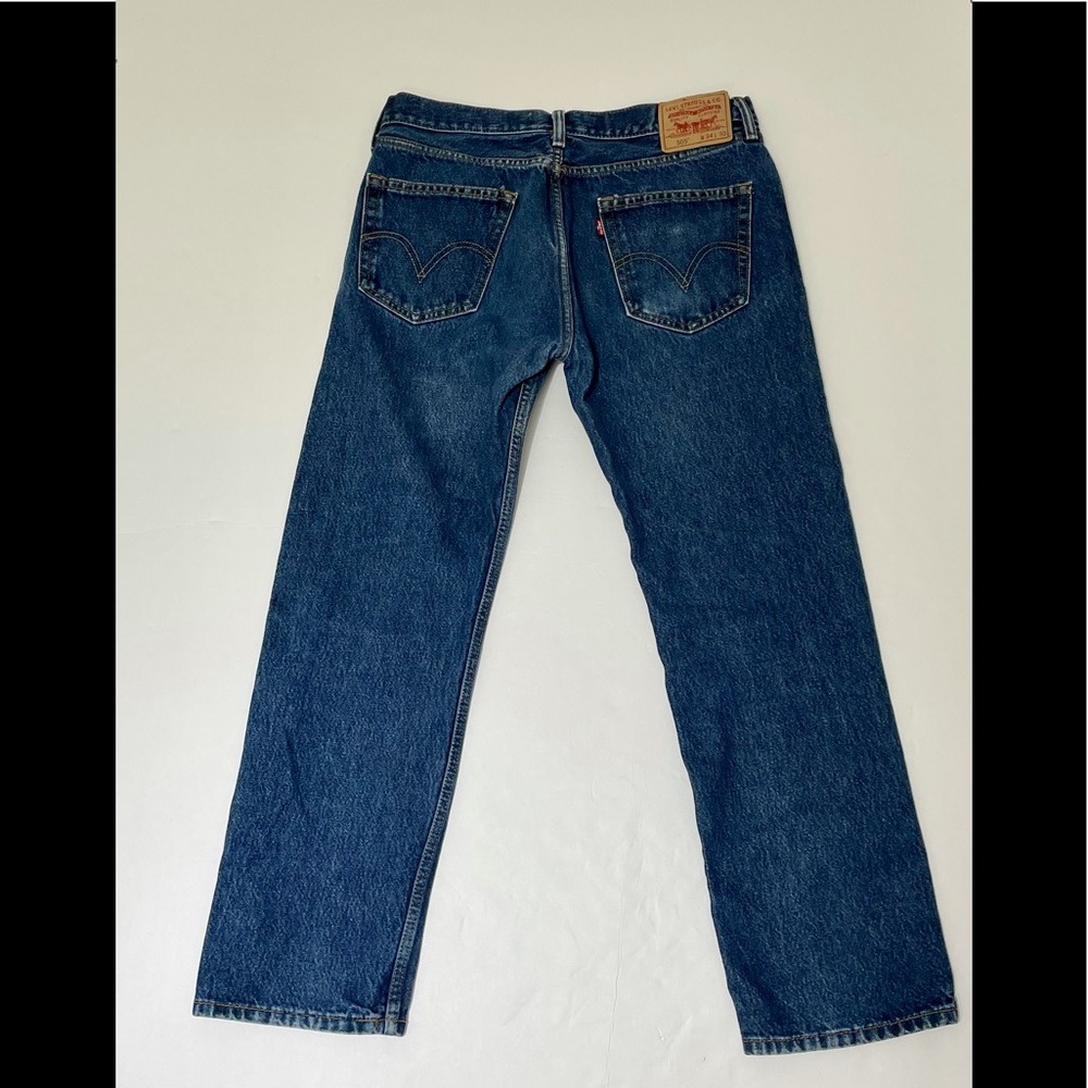 LEVI’S  Men’s “505”  Blue Jeans - Picture 3 of 8